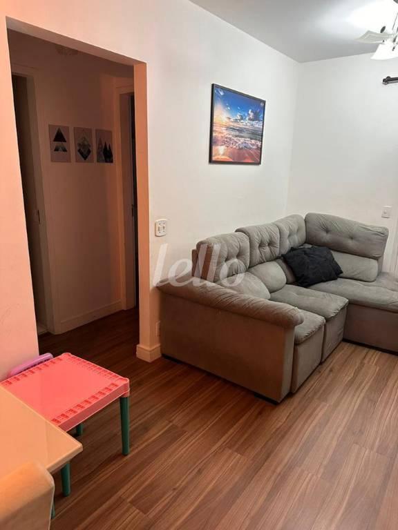 SALA de Apartamento à venda, Padrão com 58 m², 3 quartos e 1 vaga em Casa Branca - Santo André