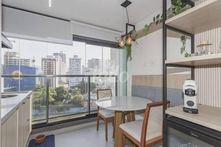 TERRAÇO GOURMET de Apartamento à venda, Padrão com 63 m², 1 quarto e 1 vaga em Jardim Das Acácias - São Paulo