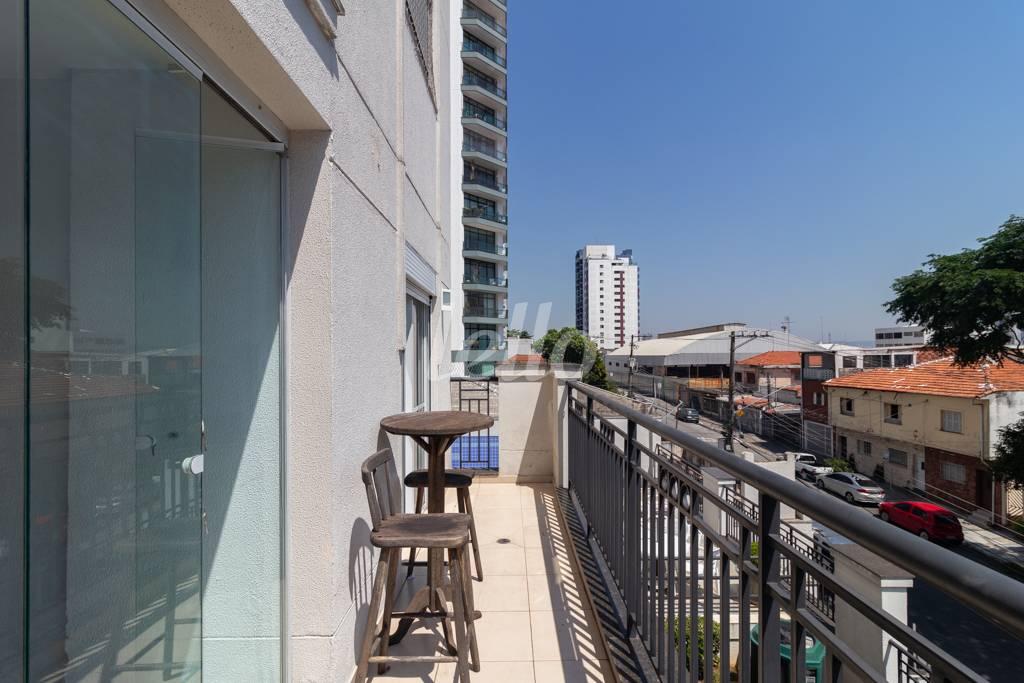 VARANDA 2 de Apartamento à venda, Padrão com 79 m², 2 quartos e 1 vaga em Vila Regente Feijó - São Paulo
