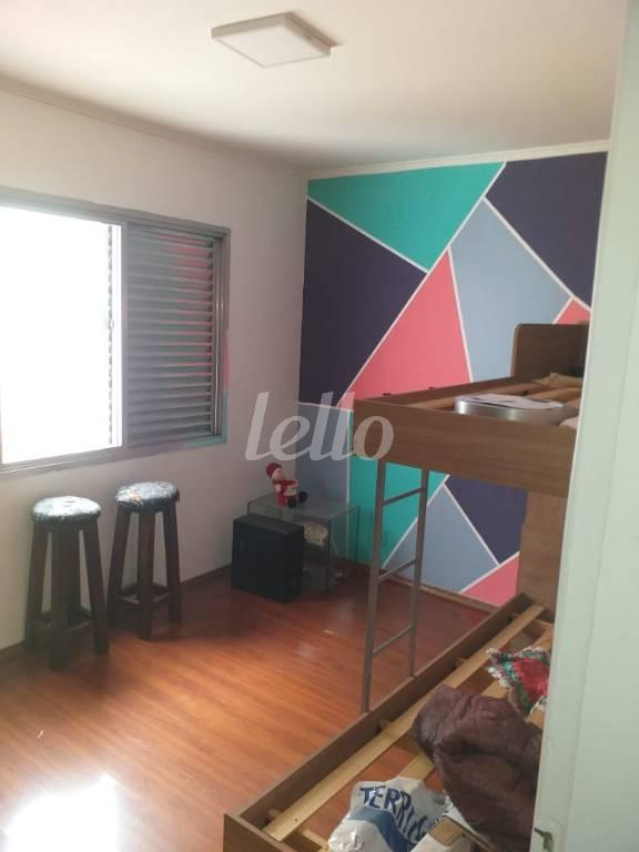 DORMITÓRIO de Apartamento à venda, Padrão com 64 m², 2 quartos e 1 vaga em Campestre - Santo André