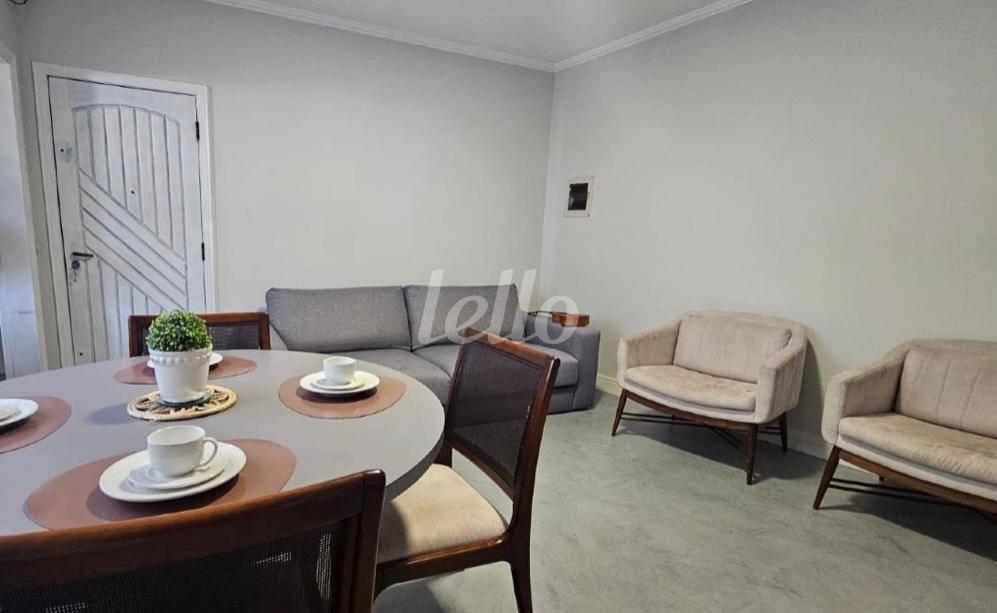 SALA DE ESTAR de Apartamento à venda, cobertura - Padrão com 160 m², 3 quartos e 2 vagas em Vila Guiomar - Santo André