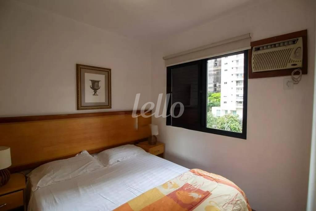 DORMITÓRIO 1 de Apartamento para alugar, Padrão com 50 m², 2 quartos e 1 vaga em Cidade Monções - São Paulo