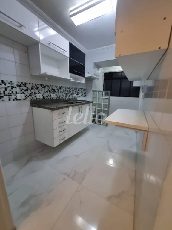 COZINHA de Apartamento à venda, Padrão com 55 m², 2 quartos e 1 vaga em Vila Bertioga - São Paulo