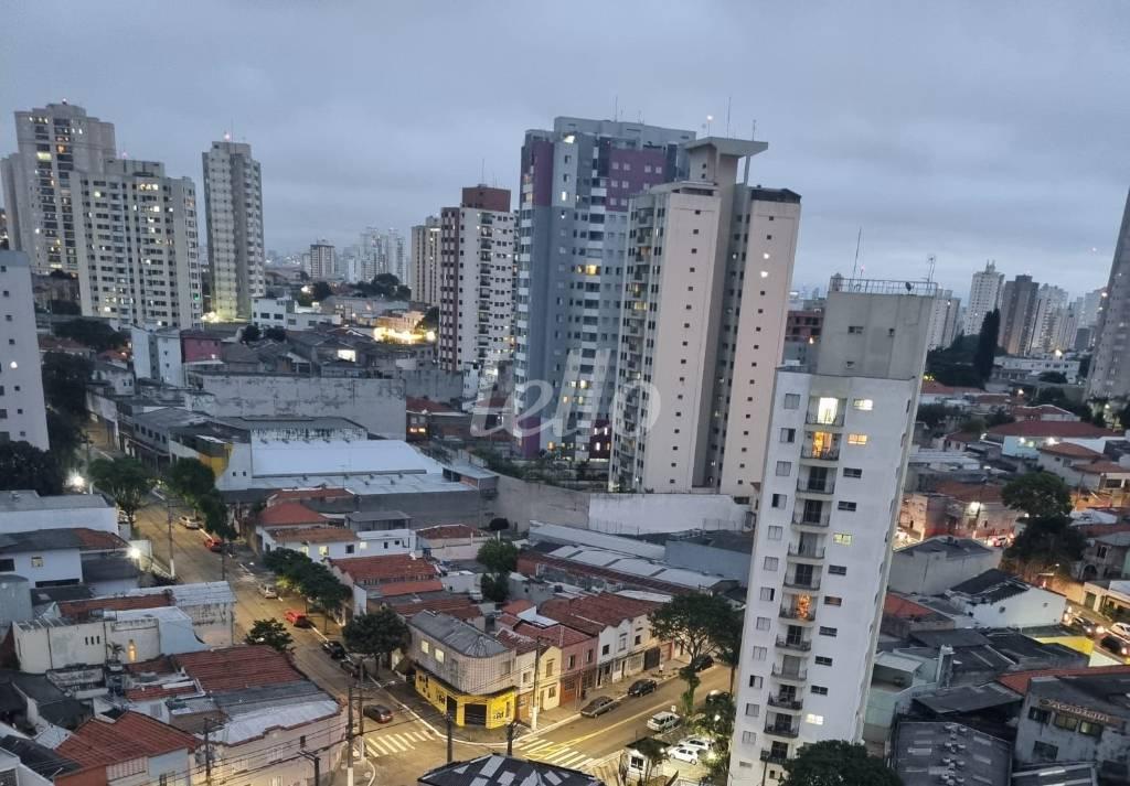 VISTA de Apartamento à venda, Padrão com 55 m², 2 quartos e 1 vaga em Vila Bertioga - São Paulo