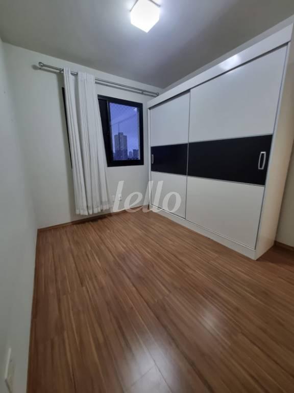 DORMITORIO de Apartamento à venda, Padrão com 55 m², 2 quartos e 1 vaga em Vila Bertioga - São Paulo