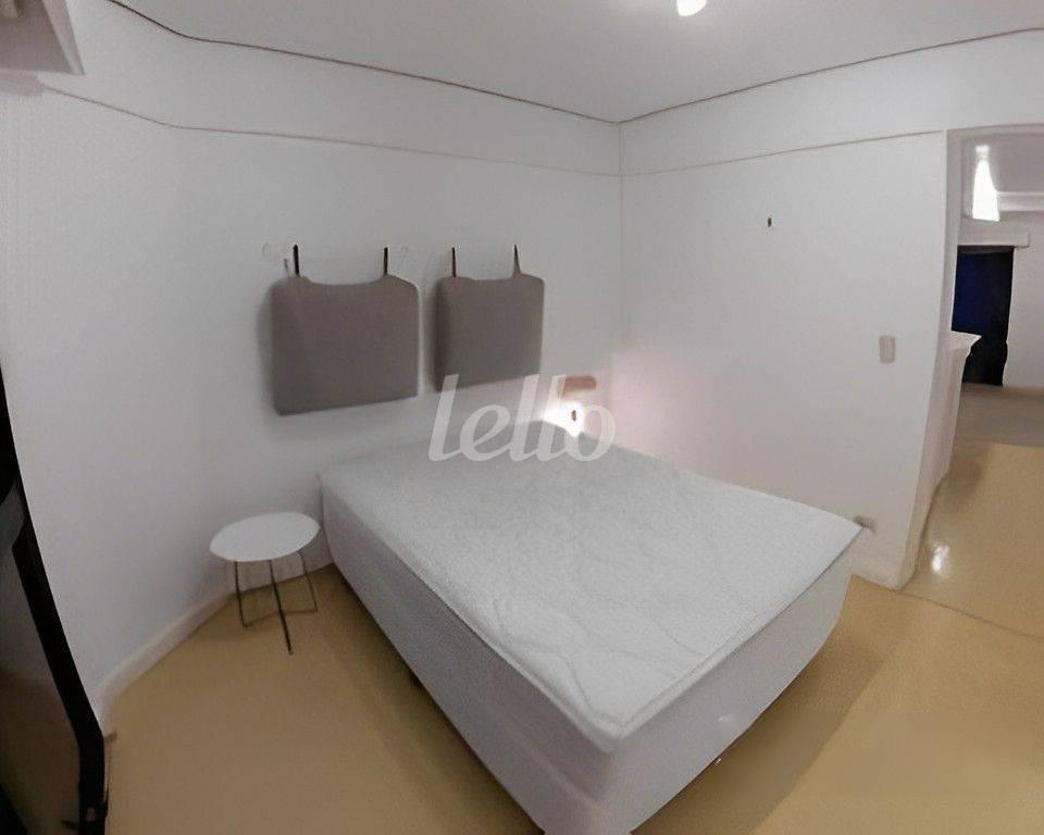 DORMITÓRIO de Apartamento para alugar, Padrão com 50 m², 1 quarto e 1 vaga em Itaim Bibi - São Paulo