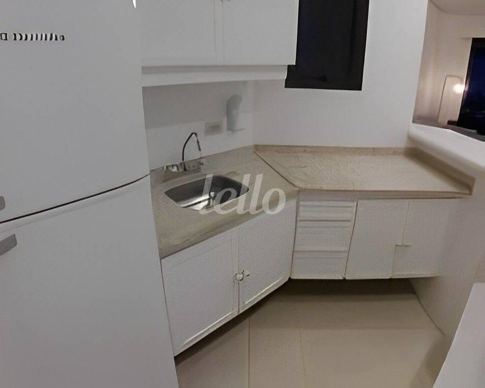 COZINHA de Apartamento para alugar, Padrão com 50 m², 1 quarto e 1 vaga em Itaim Bibi - São Paulo