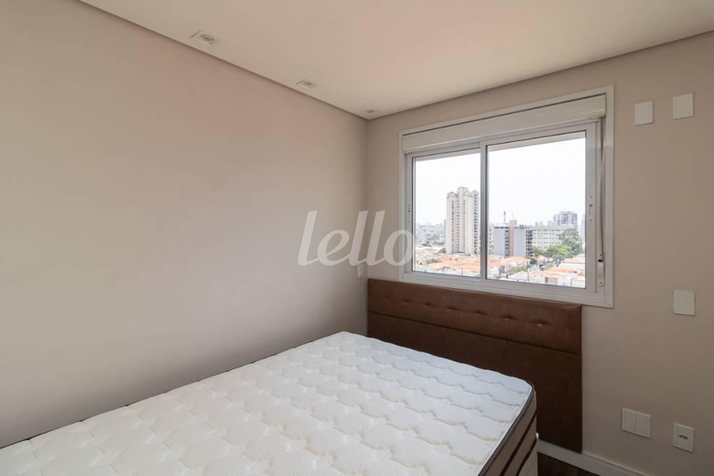 09 QUARTO_ de Apartamento para alugar, Padrão com 50 m², 1 quarto e 1 vaga em Vila Gomes Cardim - São Paulo