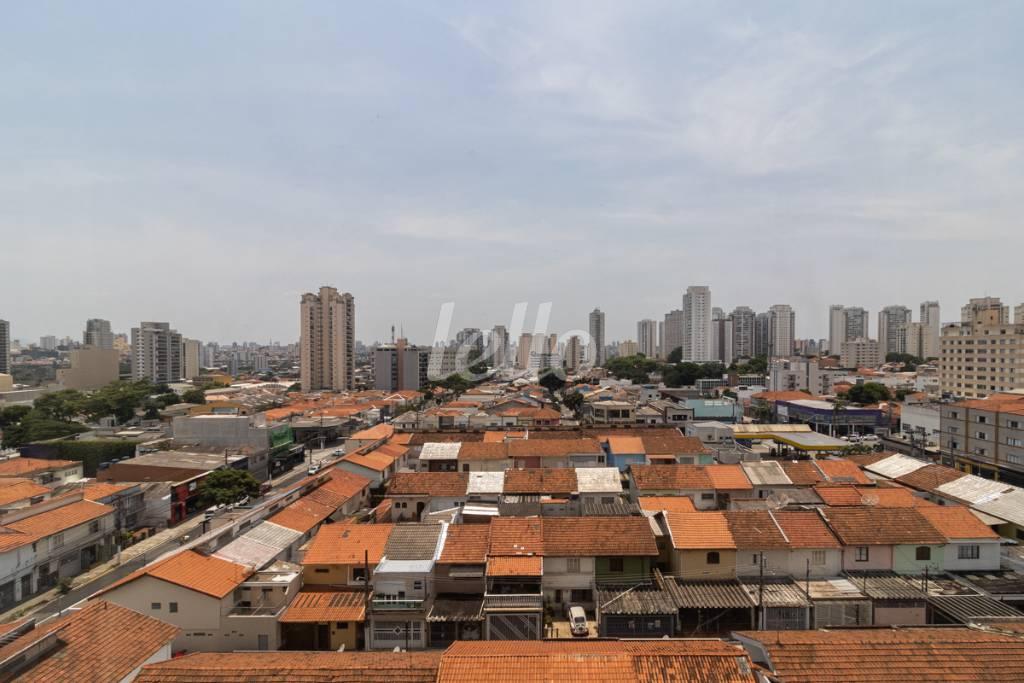 08 VISTA de Apartamento para alugar, Padrão com 50 m², 1 quarto e 1 vaga em Vila Gomes Cardim - São Paulo