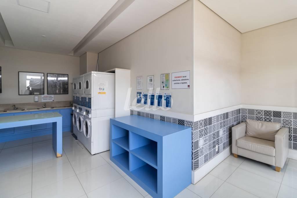 21 LAVANDERIA de Apartamento para alugar, Padrão com 50 m², 1 quarto e 1 vaga em Vila Gomes Cardim - São Paulo