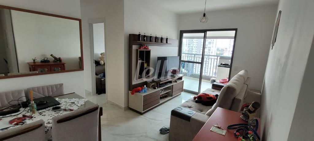 SALA de Apartamento à venda, Padrão com 67 m², 2 quartos e 1 vaga em Vila Prudente - São Paulo