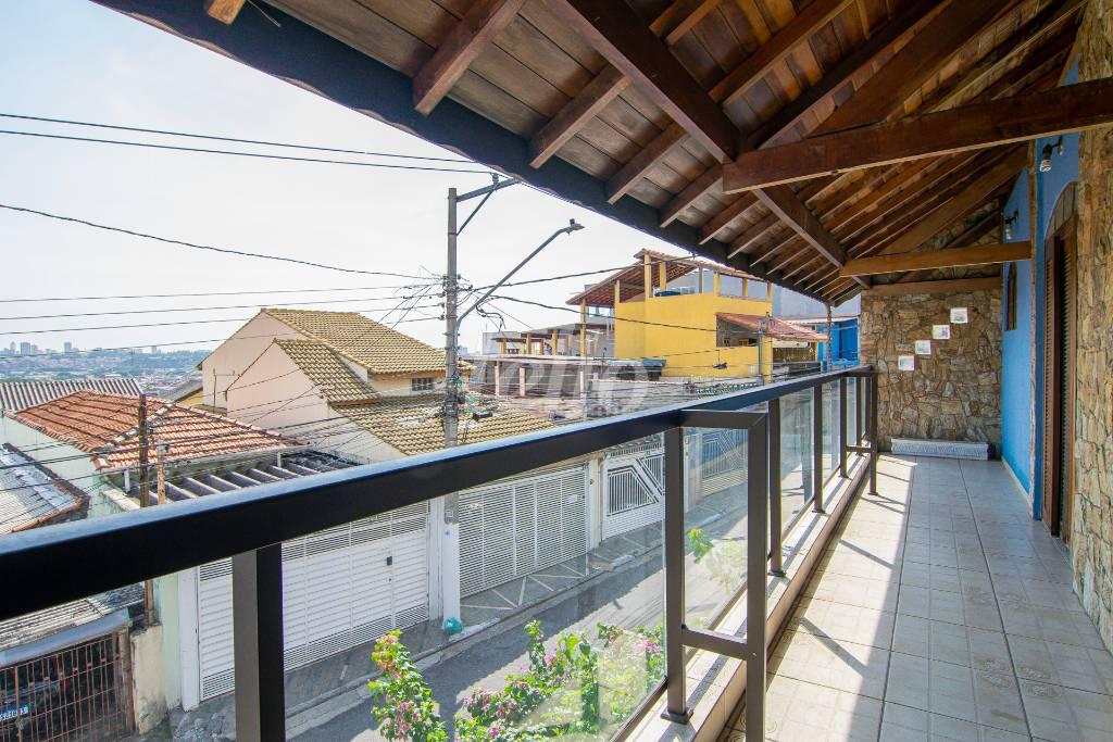 VARANDA DORMITÓRIO de Casa para alugar, sobrado com 100 m², 2 quartos e 2 vagas em Vila Medeiros - São Paulo