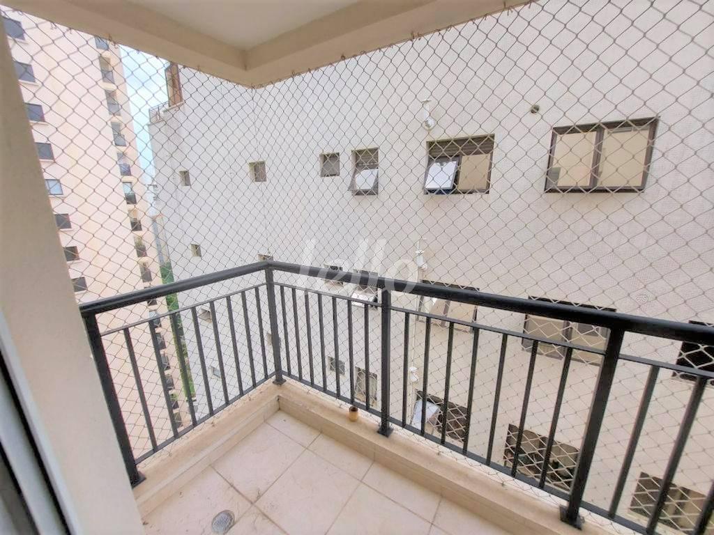 VARANDA de Apartamento à venda, Padrão com 40 m², 1 quarto e 1 vaga em Santa Cecília - São Paulo