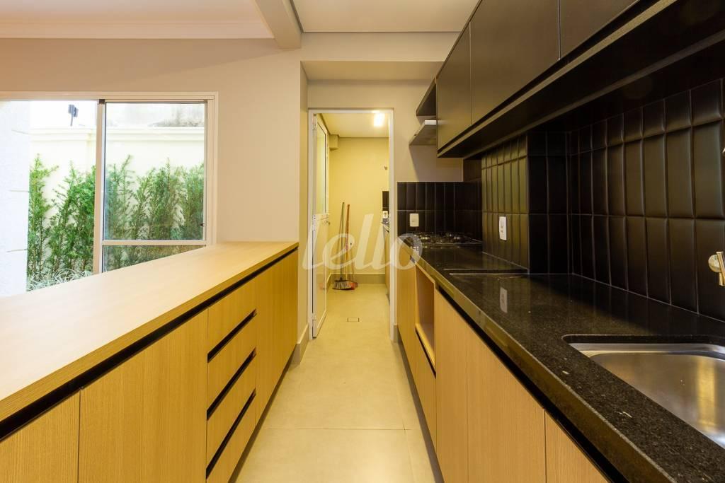COZINHA de Apartamento para alugar, Padrão com 77 m², 1 quarto e 1 vaga em Jardim Paulista - São Paulo