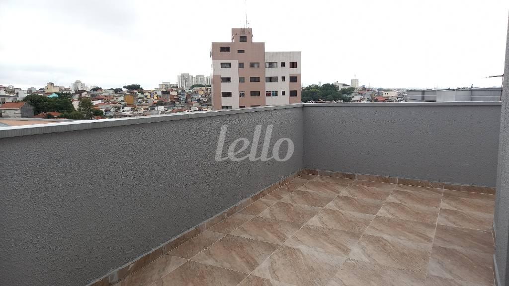ÁREA EXTERNA de Apartamento à venda, cobertura - Padrão com 38 m², 1 quarto e em Vila Macedópolis - São Paulo