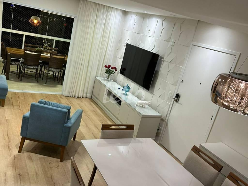 SALA de Apartamento à venda, Padrão com 127 m², 3 quartos e 2 vagas em Tatuapé - São Paulo