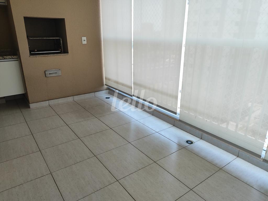 VARANDA GOURMET de Apartamento à venda, Padrão com 93 m², 3 quartos e 2 vagas em Tatuapé - São Paulo