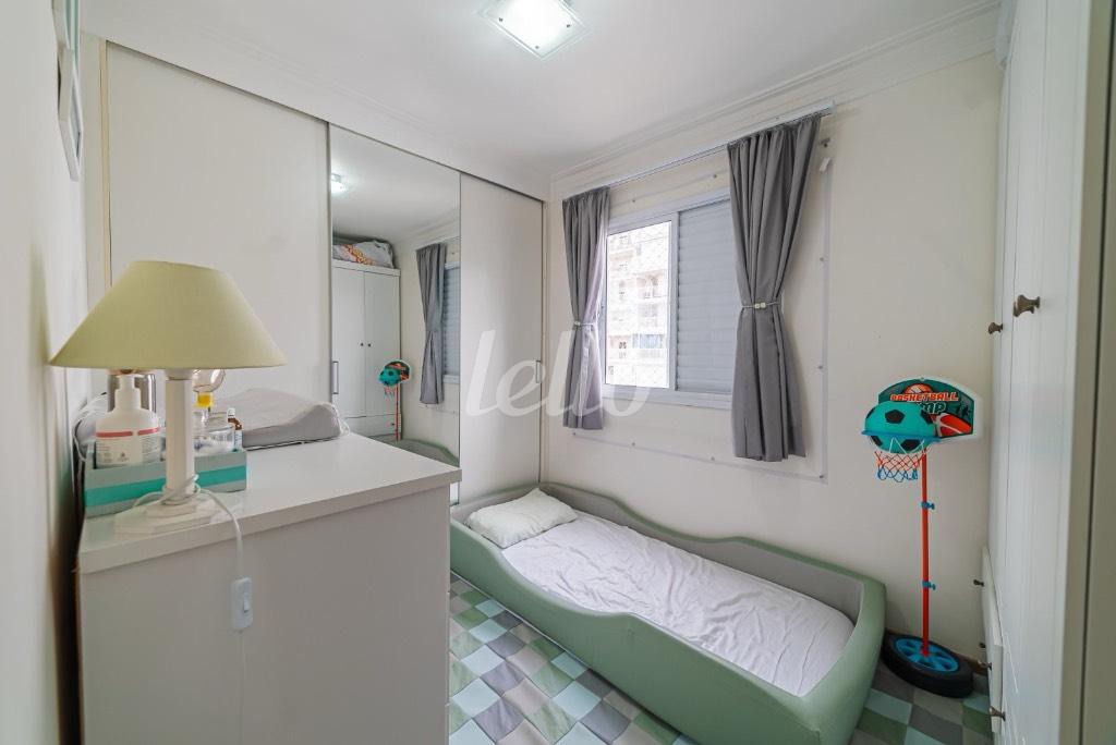 DORMITÓRIO de Apartamento à venda, Padrão com 68 m², 3 quartos e 1 vaga em Mooca - São Paulo