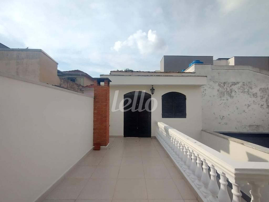 VARANDA de Casa para alugar, sobrado com 142 m², 4 quartos e 2 vagas em Alto da Moóca - São Paulo