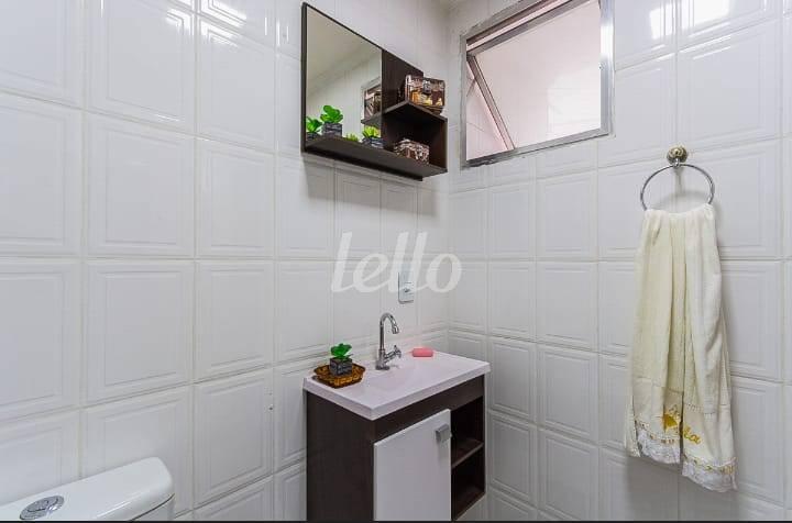 BANHEIRO de Apartamento à venda, Padrão com 72 m², 3 quartos e 1 vaga em Quarta Parada - São Paulo