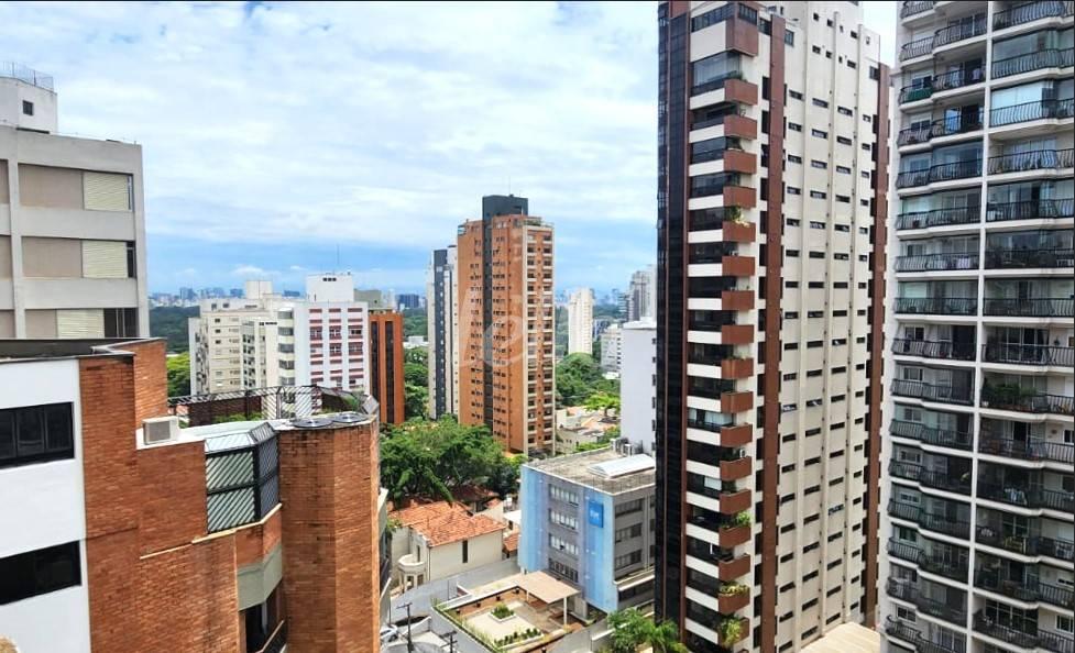VISTA de Apartamento à venda, Padrão com 105 m², 2 quartos e 1 vaga em Vila Mariana - São Paulo