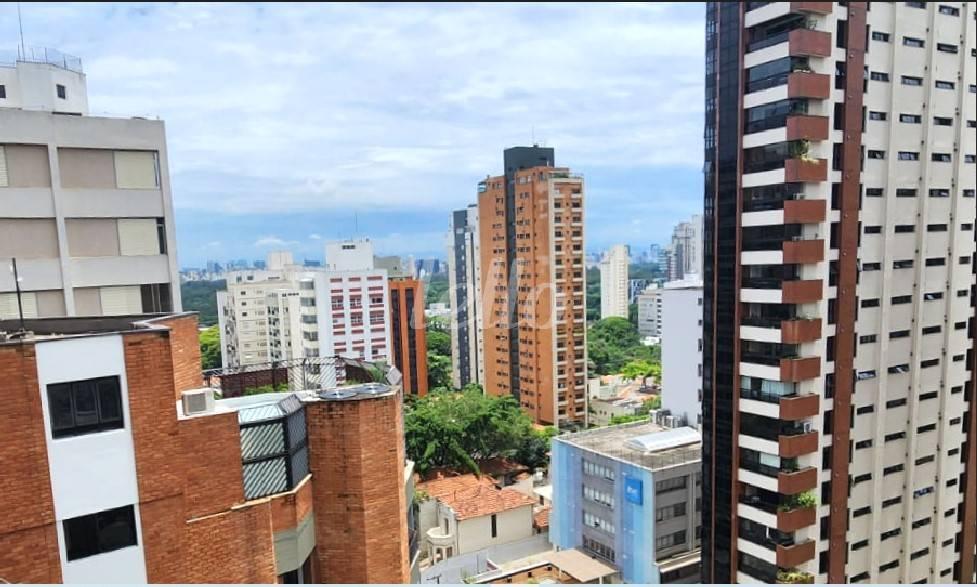 VISTA de Apartamento à venda, Padrão com 105 m², 2 quartos e 1 vaga em Vila Mariana - São Paulo