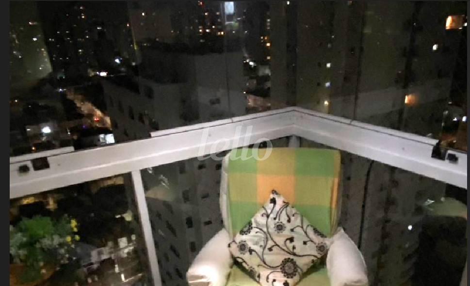 VARANDA DA SUITE de Apartamento à venda, Padrão com 125 m², 3 quartos e 2 vagas em Vila Mariana - São Paulo