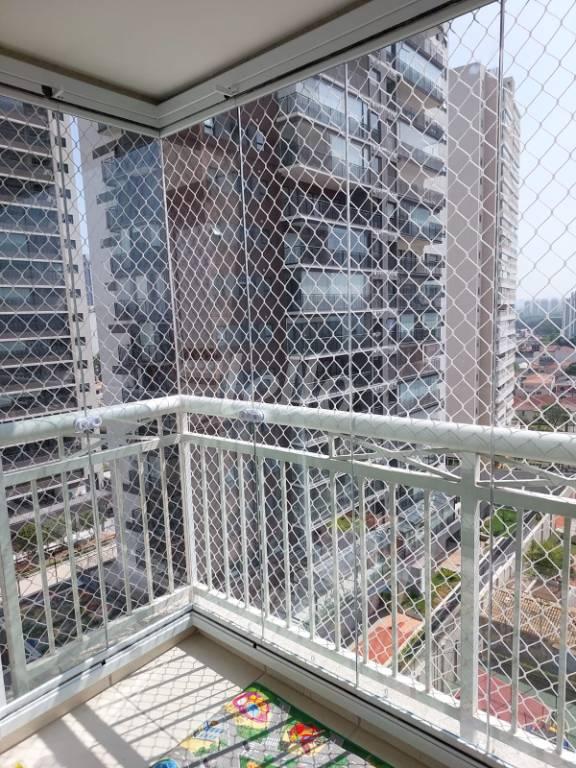 VARANDA de Apartamento à venda, Padrão com 63 m², 3 quartos e 1 vaga em Tatuapé - São Paulo