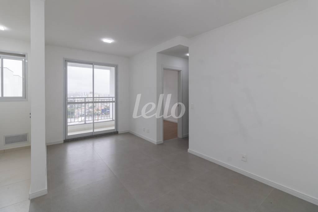 02 SALA de Apartamento para alugar, Padrão com 50 m², 1 quarto e 1 vaga em Rudge Ramos - São Bernardo do Campo