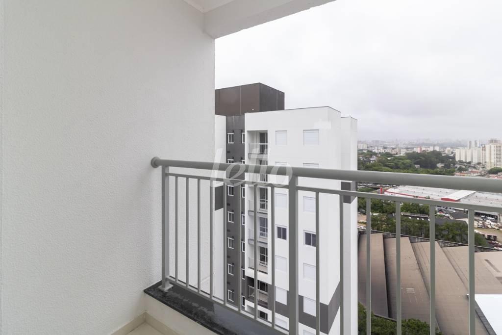 06 VARANDA de Apartamento para alugar, Padrão com 50 m², 1 quarto e 1 vaga em Rudge Ramos - São Bernardo do Campo