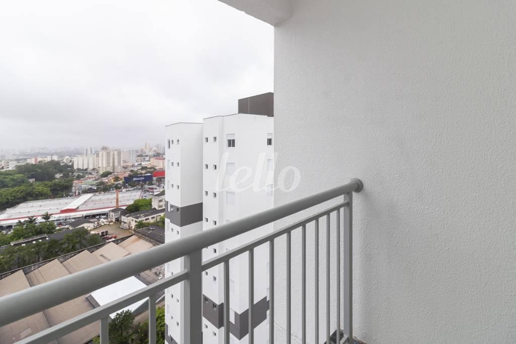 07 VARANDA de Apartamento para alugar, Padrão com 50 m², 1 quarto e 1 vaga em Rudge Ramos - São Bernardo do Campo