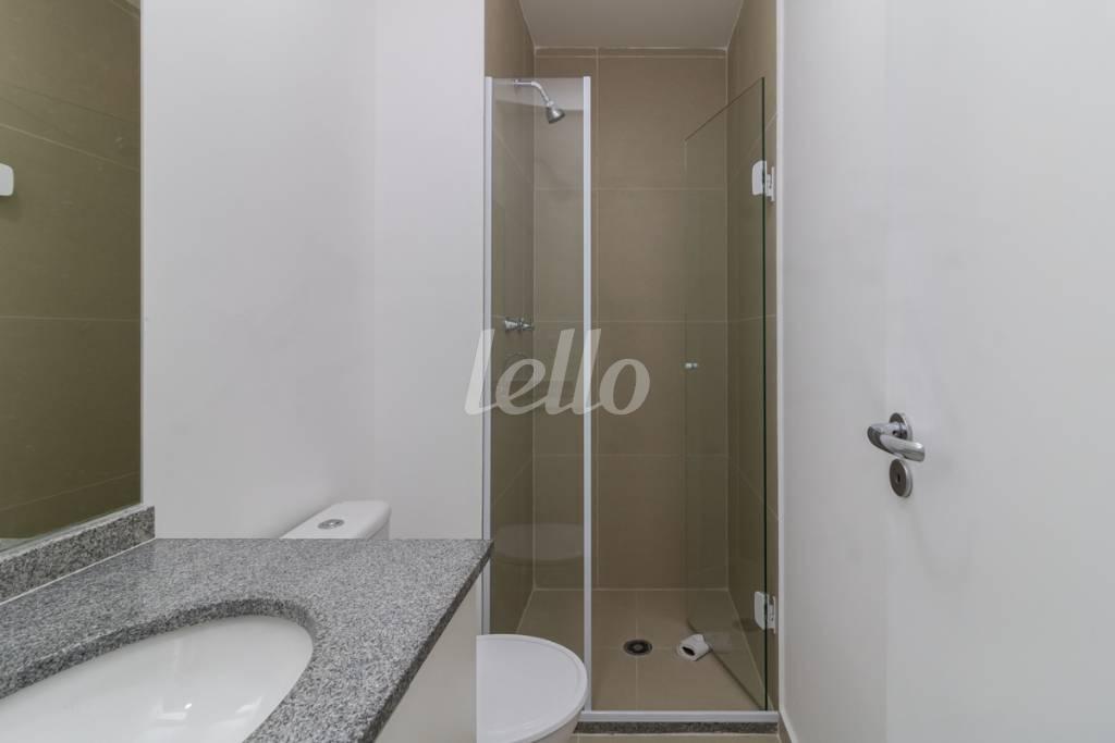 18 BANHEIRO de Apartamento para alugar, Padrão com 50 m², 1 quarto e 1 vaga em Rudge Ramos - São Bernardo do Campo