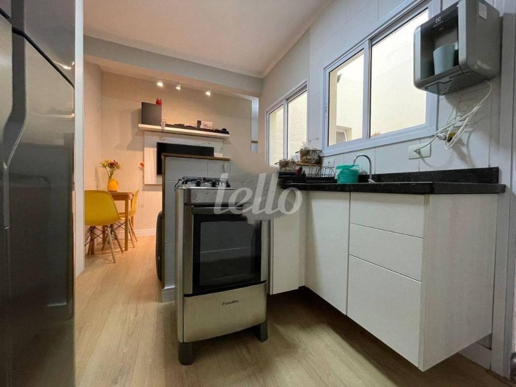 COZINHA de Apartamento à venda, Padrão com 42 m², 2 quartos e 1 vaga em Vila Junqueira - Santo André