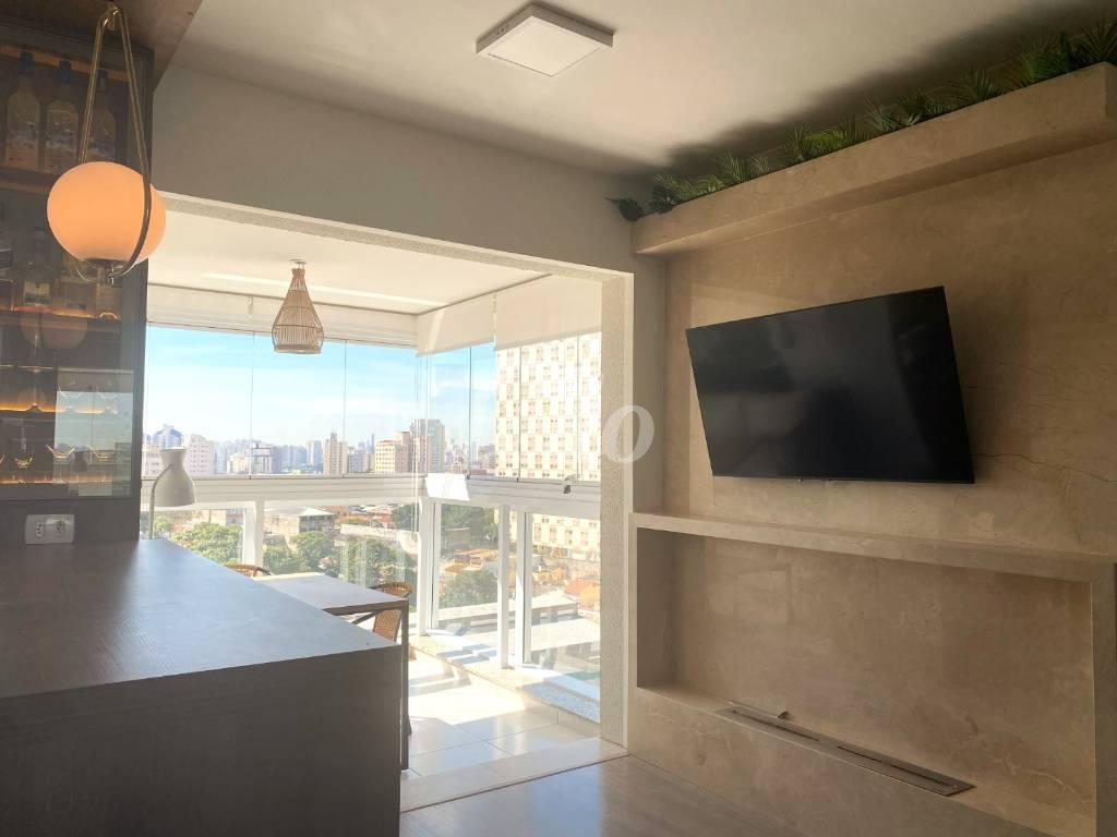 SALA de Apartamento à venda, Padrão com 51 m², 2 quartos e 1 vaga em Aclimação - São Paulo