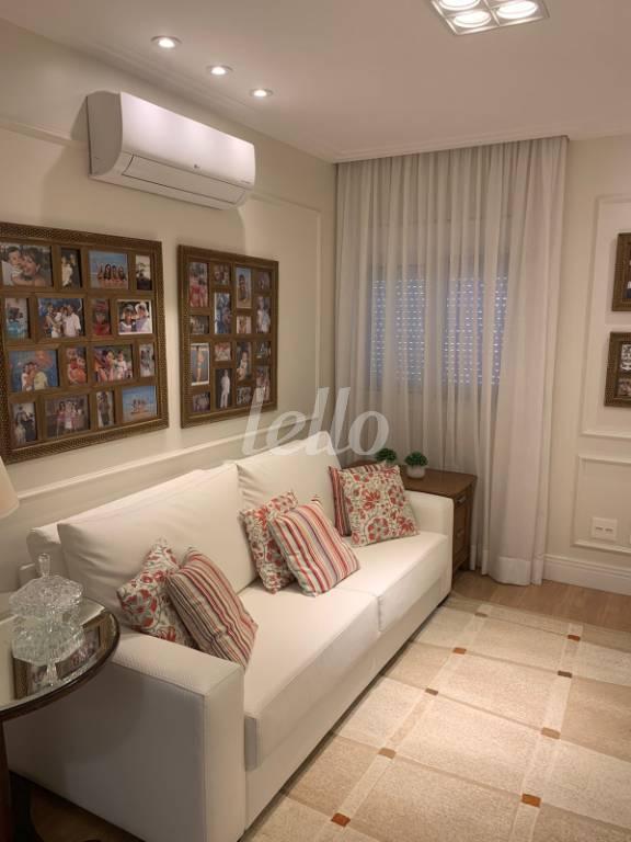 SALA DE TV de Apartamento à venda, Padrão com 110 m², 2 quartos e 2 vagas em Jardim - Santo André