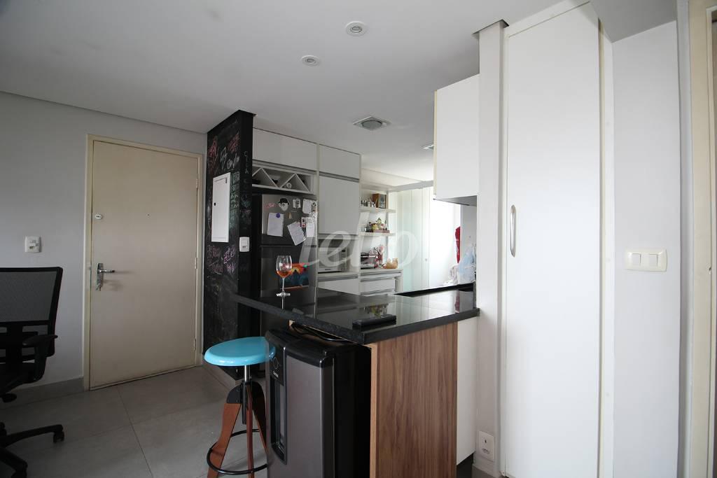 COZINHA de Apartamento para alugar, Padrão com 74 m², 1 quarto e 1 vaga em Vila Olímpia - São Paulo
