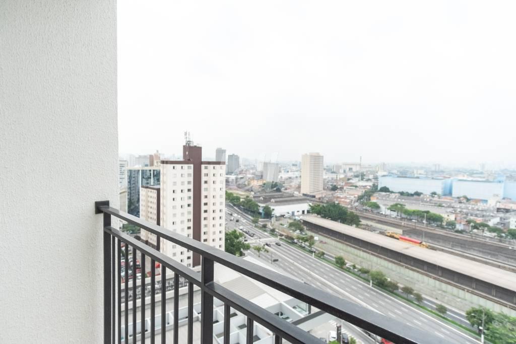 SACADA de Apartamento para alugar, Padrão com 37 m², 2 quartos e 1 vaga em Belenzinho - São Paulo