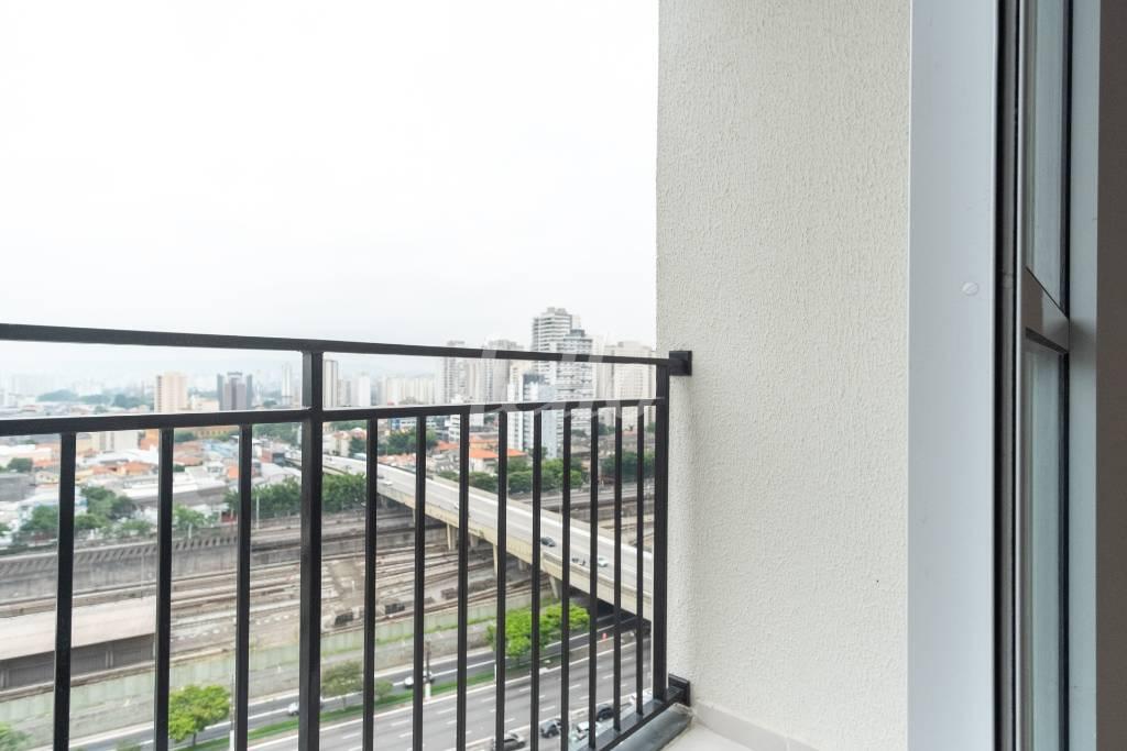 SACADA de Apartamento para alugar, Padrão com 37 m², 2 quartos e 1 vaga em Belenzinho - São Paulo