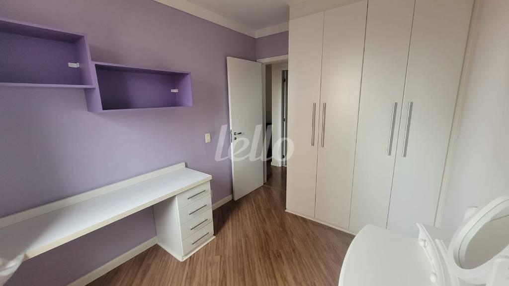 2º DORMITÓRIO de Apartamento à venda, Padrão com 72 m², 3 quartos e 1 vaga em Mooca - São Paulo