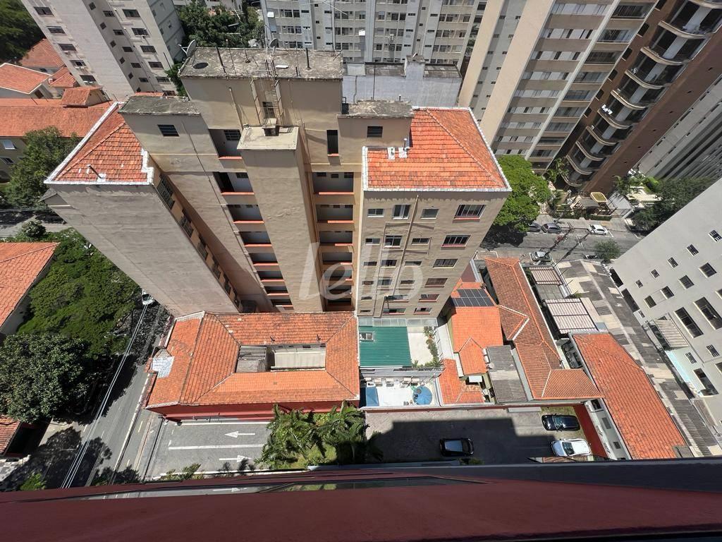 VISTA EXTERNA de Sala / Conjunto à venda, Padrão com 28 m², e 1 vaga em Pinheiros - São Paulo