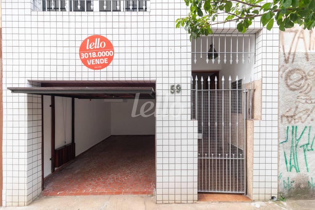 FACHADA de Casa à venda, sobrado com 157 m², 3 quartos e 1 vaga em Mooca - São Paulo