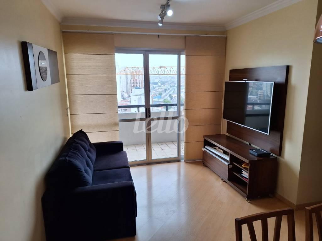 SALA de Apartamento à venda, Padrão com 67 m², 3 quartos e 1 vaga em Vila Regente Feijó - São Paulo