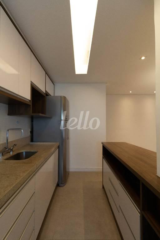 COZINHA de Apartamento para alugar, Padrão com 73 m², 1 quarto e 1 vaga em Vila Clementino - São Paulo