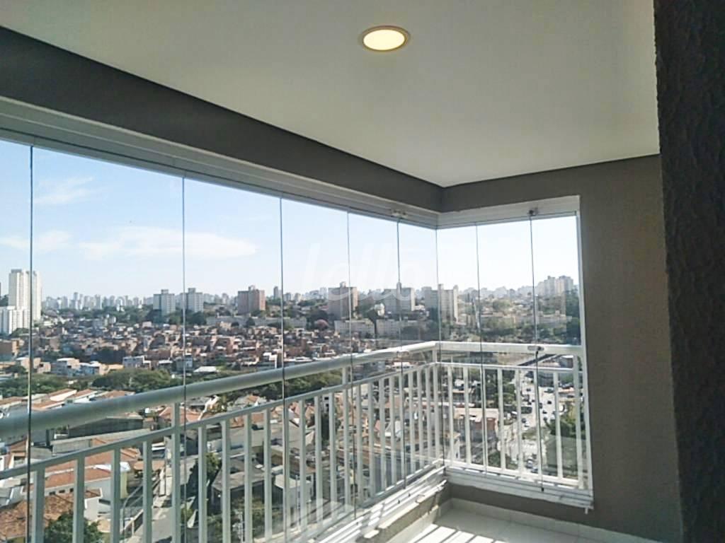 VARANDA de Apartamento à venda, Padrão com 70 m², 2 quartos e 2 vagas em Saúde - São Paulo