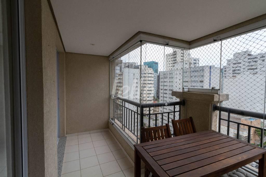 SACADA GOURMET de Apartamento para alugar, Padrão com 70 m², 2 quartos e 2 vagas em Paraíso - São Paulo