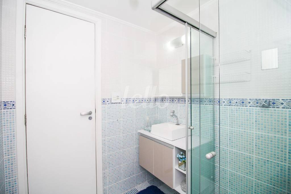 BANHEIRO de Apartamento para alugar, Padrão com 60 m², 2 quartos e 1 vaga em Indianópolis - São Paulo