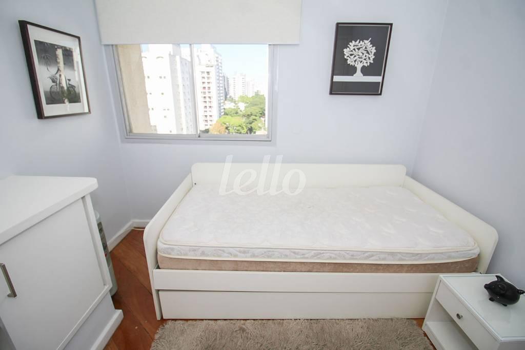 DORMITÓRIO 1 de Apartamento para alugar, Padrão com 60 m², 2 quartos e 1 vaga em Indianópolis - São Paulo