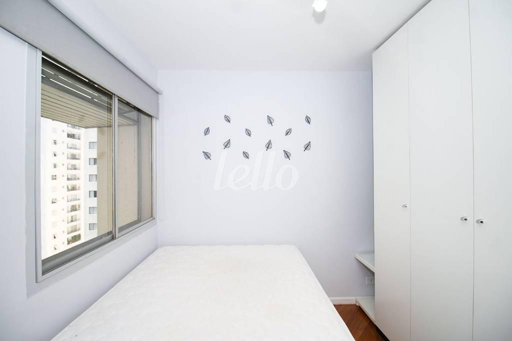 DORMITÓRIO 2 de Apartamento para alugar, Padrão com 60 m², 2 quartos e 1 vaga em Indianópolis - São Paulo
