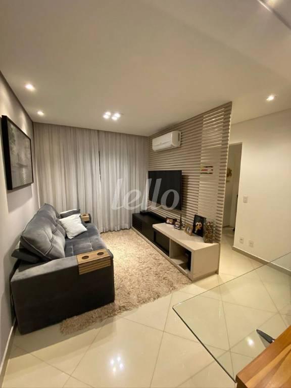 SALA de Apartamento à venda, Padrão com 80 m², 3 quartos e 2 vagas em Vila Dom Pedro I - São Paulo