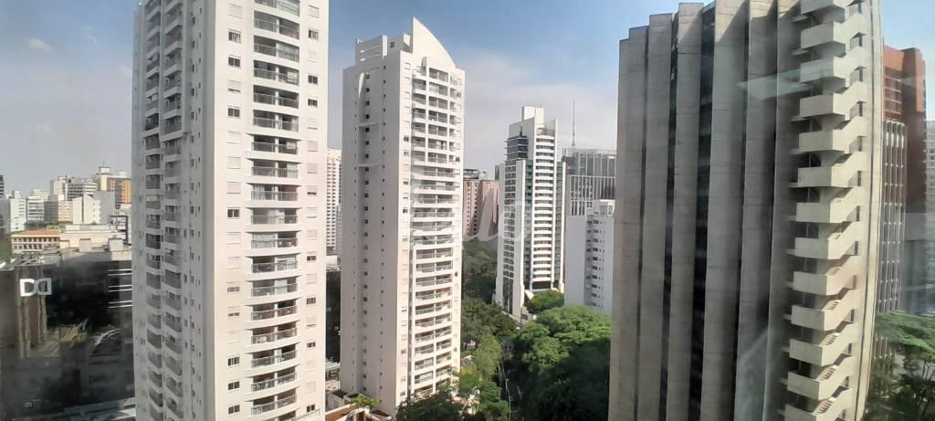 VISTA SALÃO de Sala / Conjunto para alugar, Padrão com 132 m², e 5 vagas em Cerqueira César - São Paulo